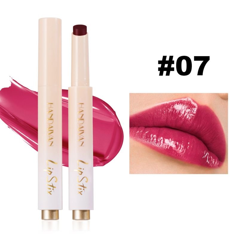 Women Handaiyan Simple Waterlight Mirror Moisturizing Press Lipstick