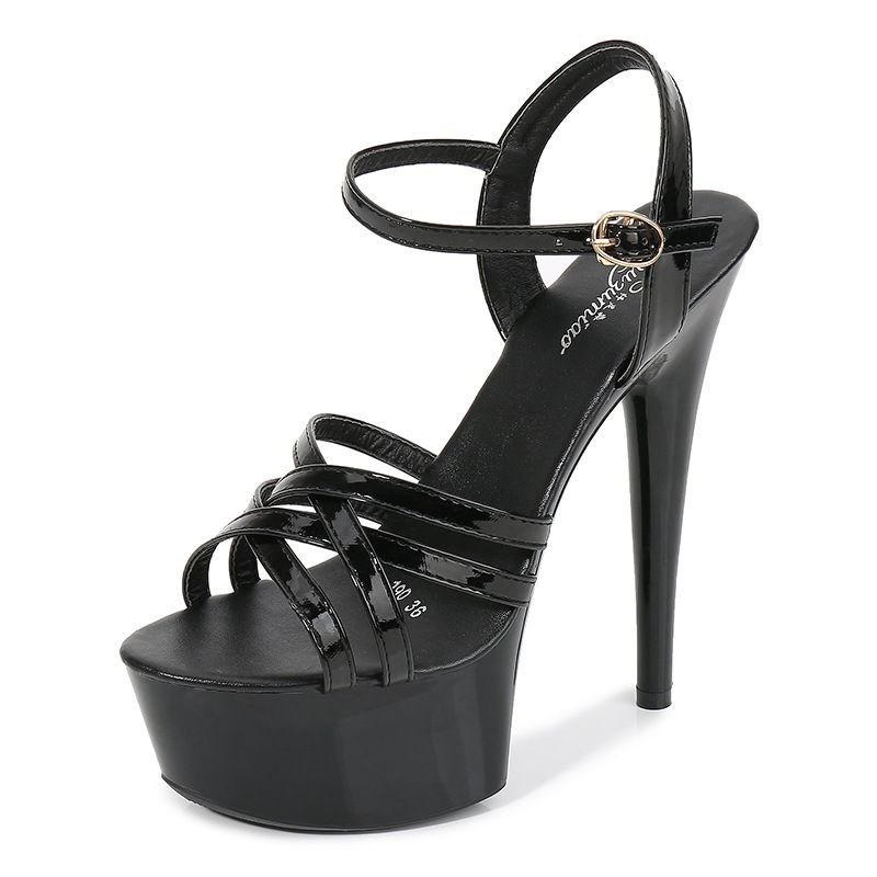 Women Fashion Sexy Plus Size Platform Stiletto Heel Sandals