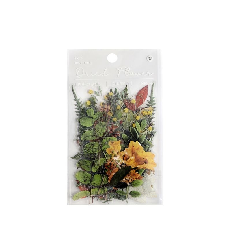 Simple Creative Plant Hand Account Decoration Material Sticker