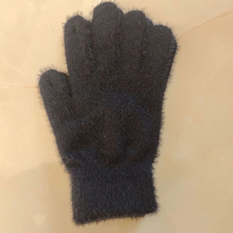 Autumn And Winter Women Fashion Thickened Warm Touch Screen Cold-Proof Plush Gloves