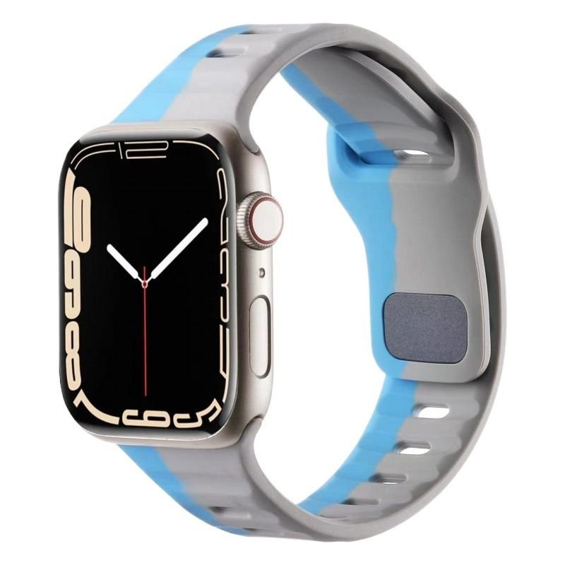 Simple Liquid Sports Silicone Apple Strap