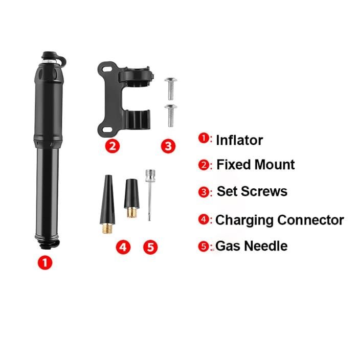 Mountain Bicycle Portable Multi-function Inflator