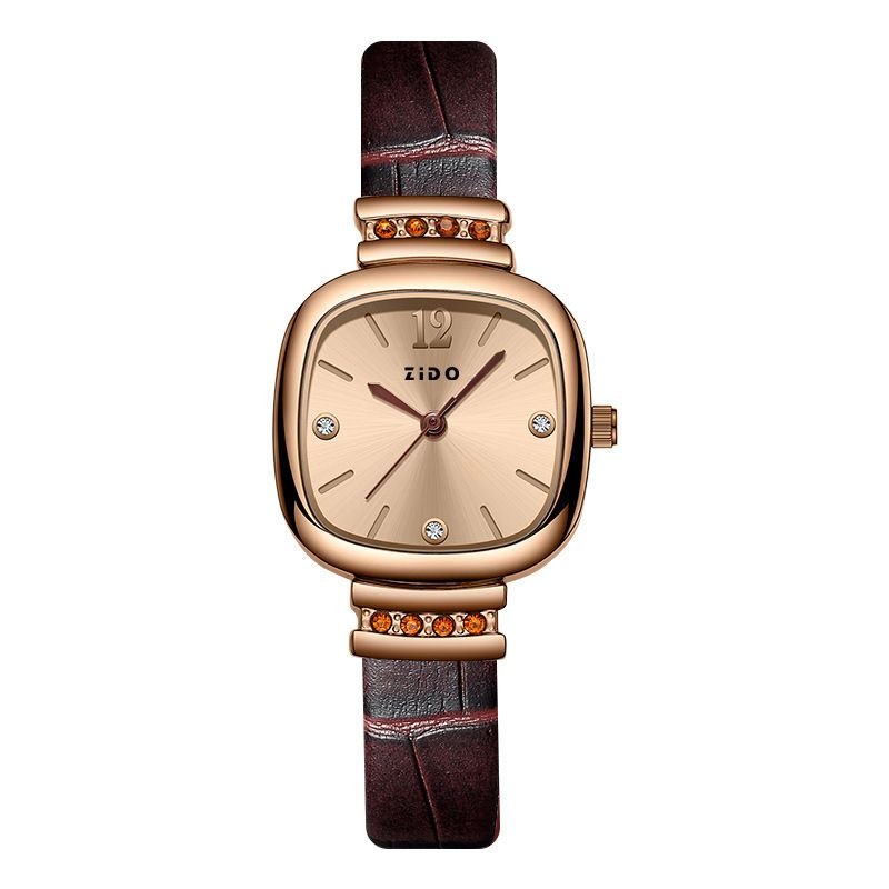 Women Fashion Retro Square Quartz Watch