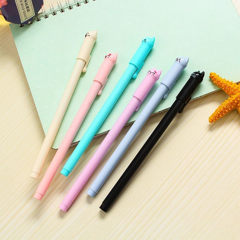 Simple Creative Cute Tail Cat Gel Pen