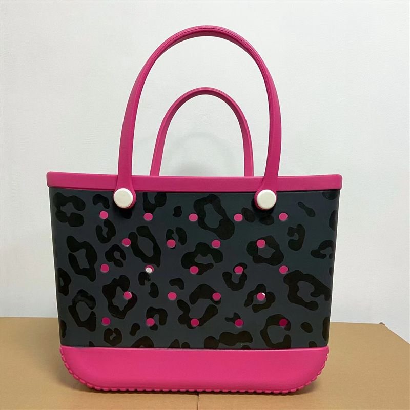 Fashion Printed EVA Beach Hole Tote Bag