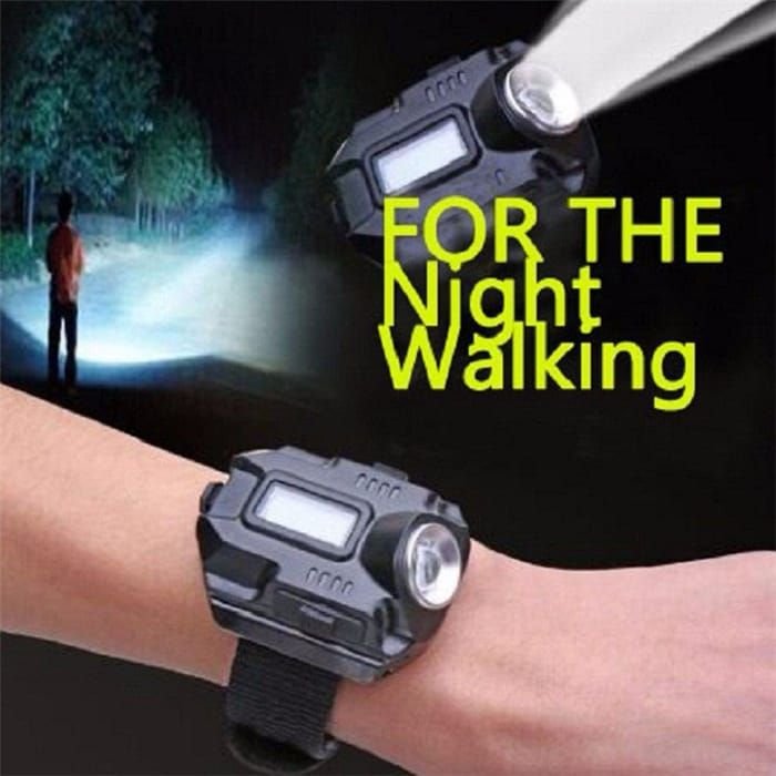 Outdoor Cycling Emergency LED Glare Flashlight