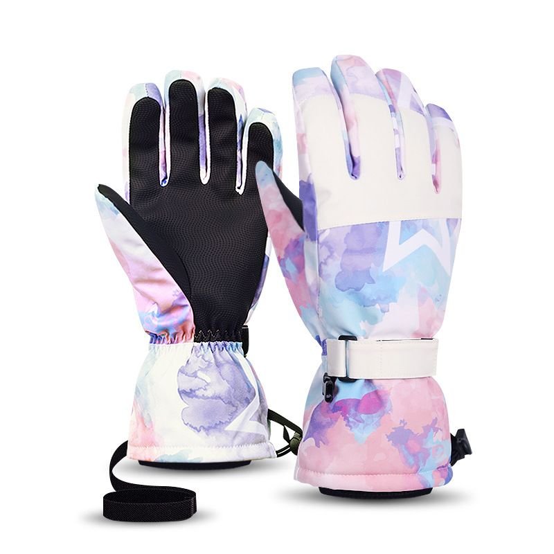 Outdoor Neutral Thick Warm Touch Screen Ski Gloves