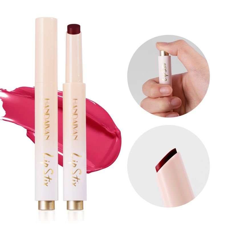 Women Handaiyan Simple Waterlight Mirror Moisturizing Press Lipstick