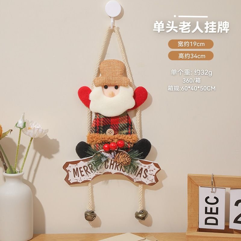 Christmas Decoration Creative Santa Claus Pendant