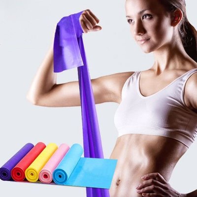 Yoga Fitness Strength Training Stretch Stretch Latex Tension Band