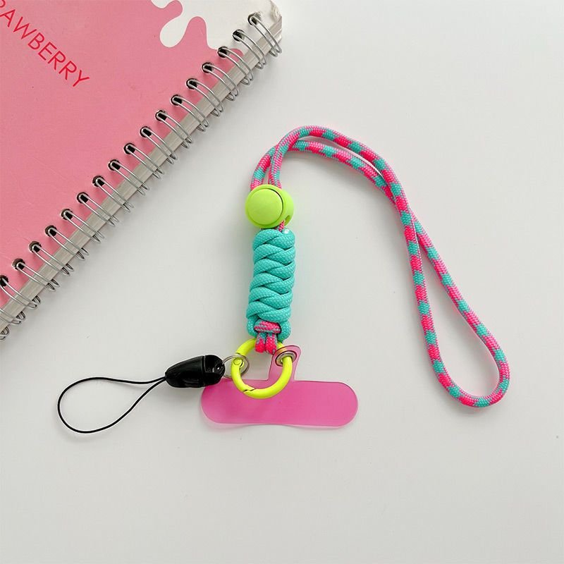 Simple Multicolor Anti-Lost Mobile Phone Lanyard