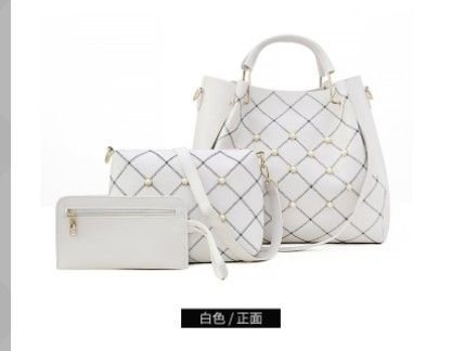 Women Fashion Large-Capacity Handbag Three-Piece Set