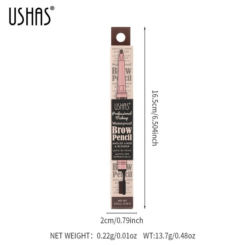 USHAS Women Long-Lasting Non-Blooming Eyebrow Cream With Eyebrow Brush