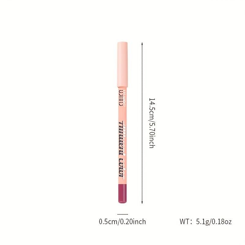 USHAS Women Waterproof Non-Blooming Long-Lasting Lipstick Lip Liner