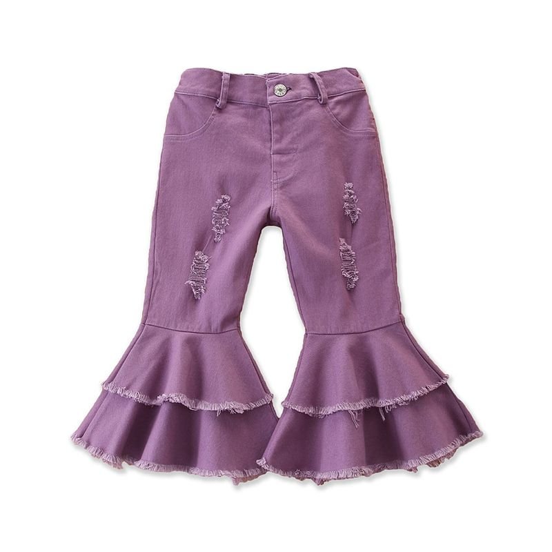 Children Fashion Flared Jeans