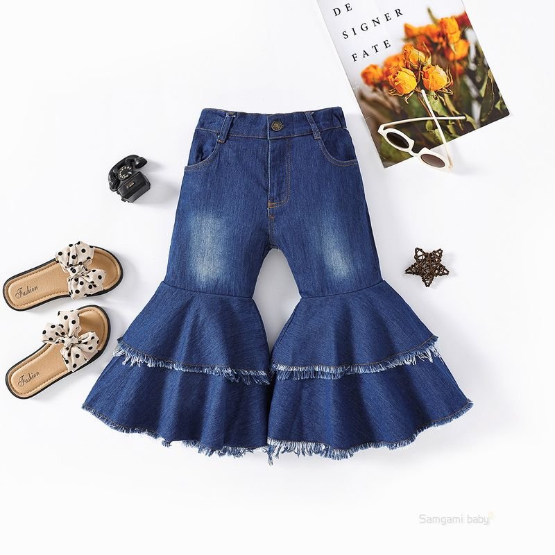 Children Fashion Flared Jeans