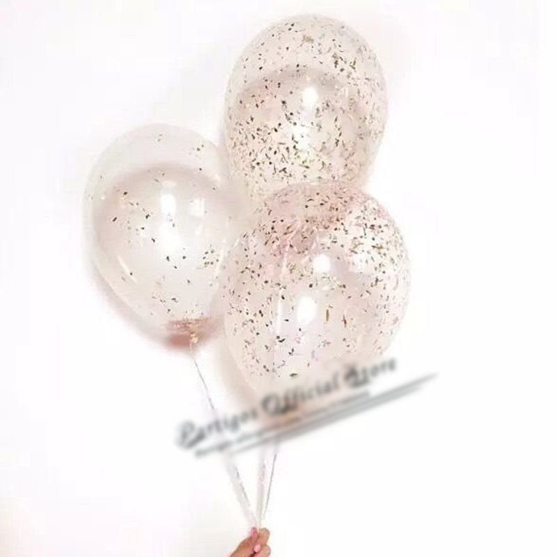 100pcs/pack 2.8g Simple Clear Transparent Latex Wedding Party Balloons