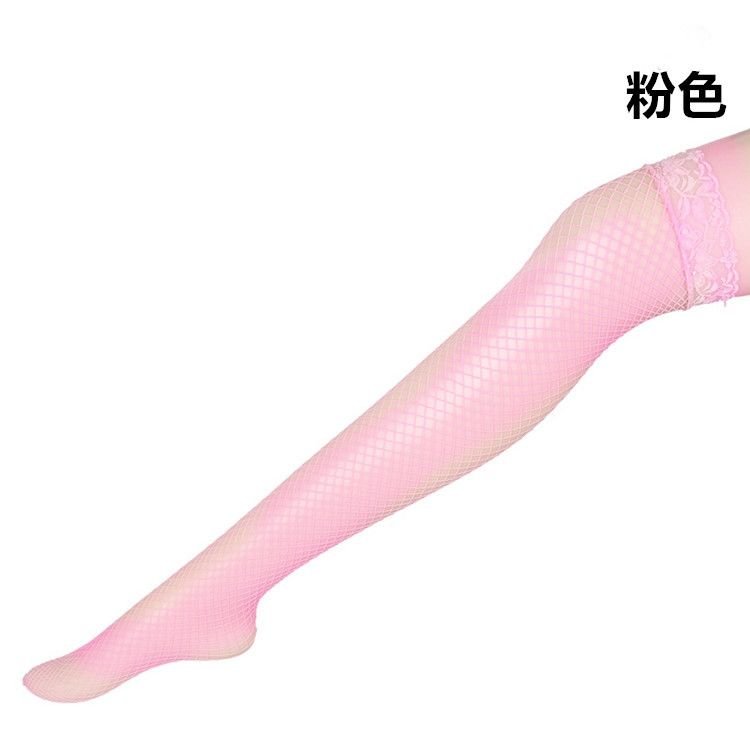 Women Fashion Sexy Fishnet Hollow Over Knee Stockings