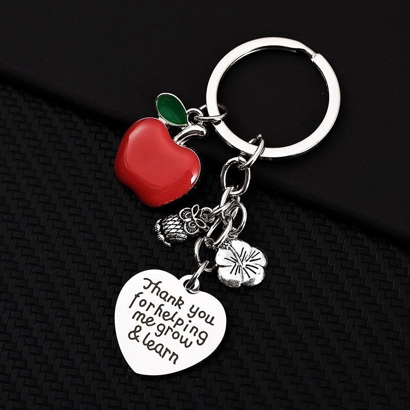 Fashion Creative Letter Stainless Steel Keychain