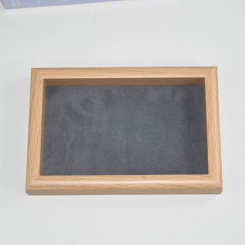 Simple Solid Wood Frame Jewelry Tray