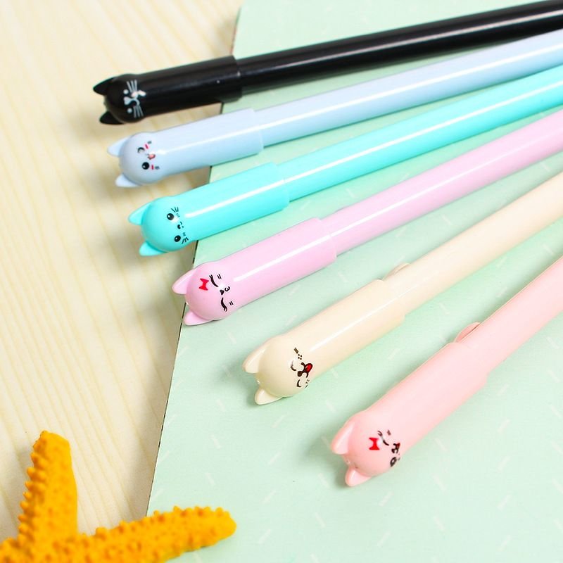 Simple Creative Cute Tail Cat Gel Pen