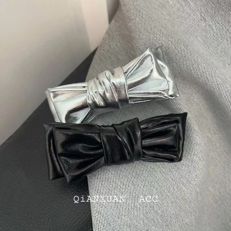 Women Fashion Simple Bow Hairpin