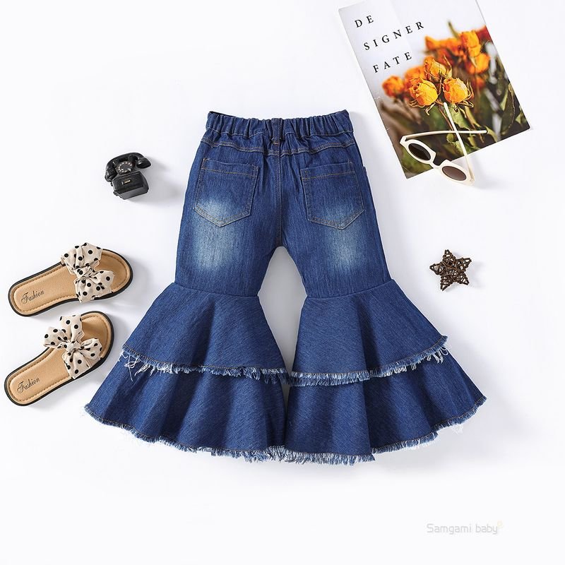 Children Fashion Flared Jeans