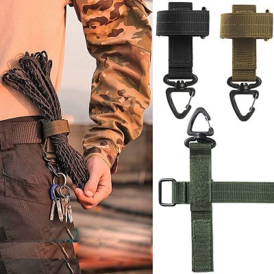 Outdoor Multifunctional Mountaineering Umbrella Rope Storage Triangle Hanging Buckle Strap