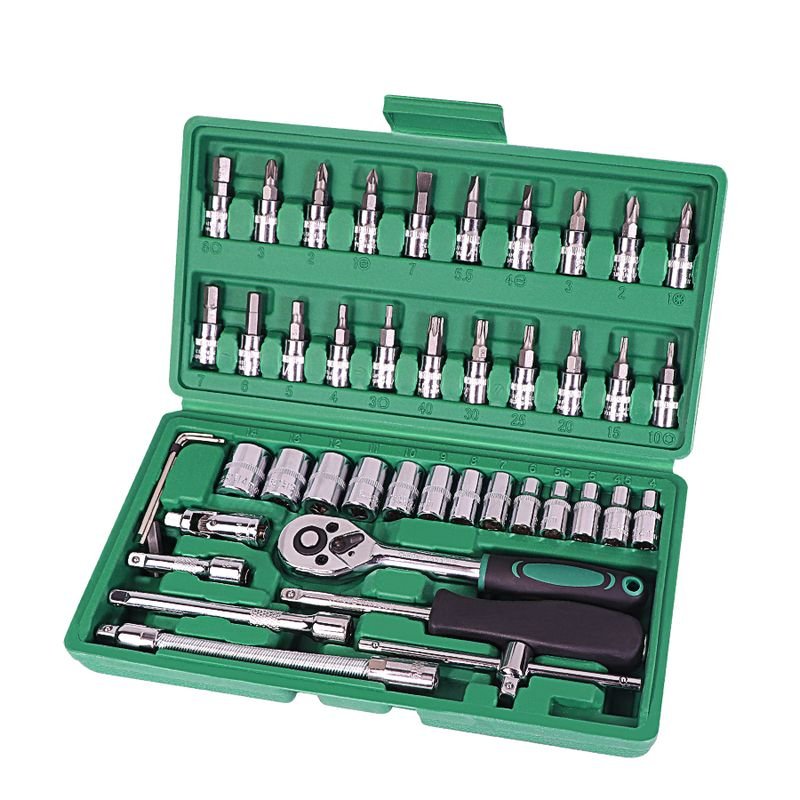 46pcs Socket Set Car Repair Tool Set