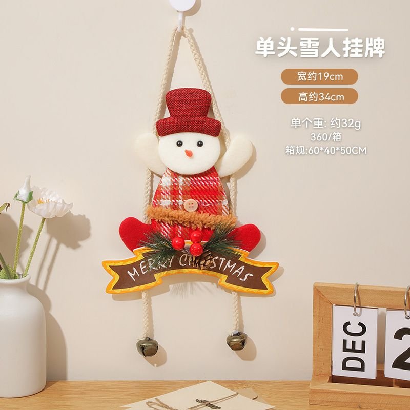 Christmas Decoration Creative Santa Claus Pendant