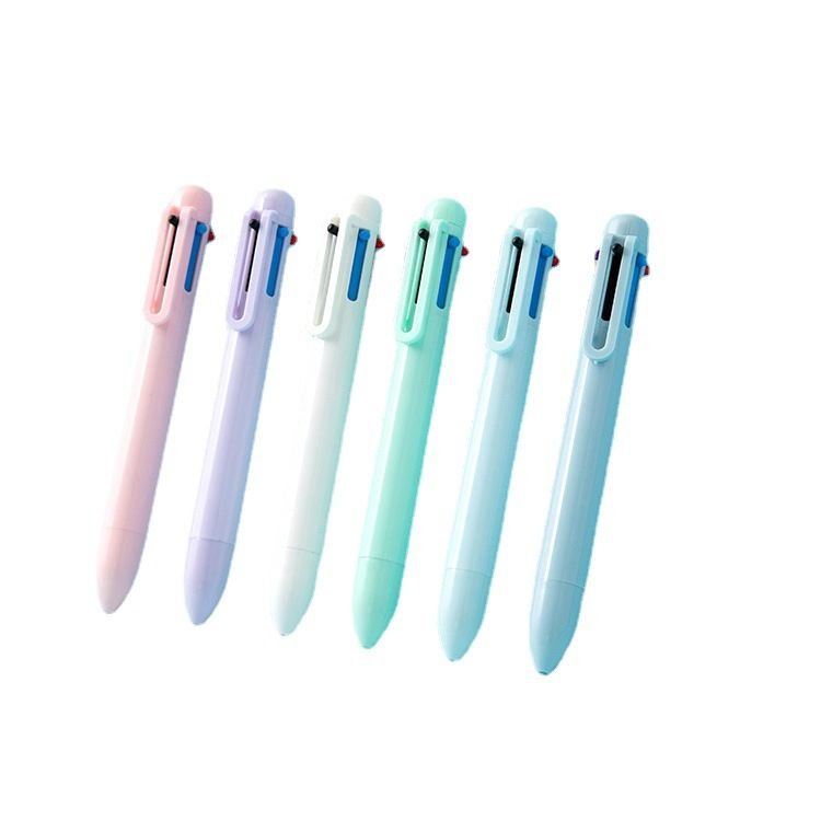 Creative Macaroon 6 Color Press Ballpoint Pen