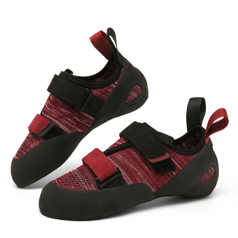 Outdoor Neutral Rock Climbing And Mountaineering Velcro Non-Slip Fly-Woven Breathable Sneakers