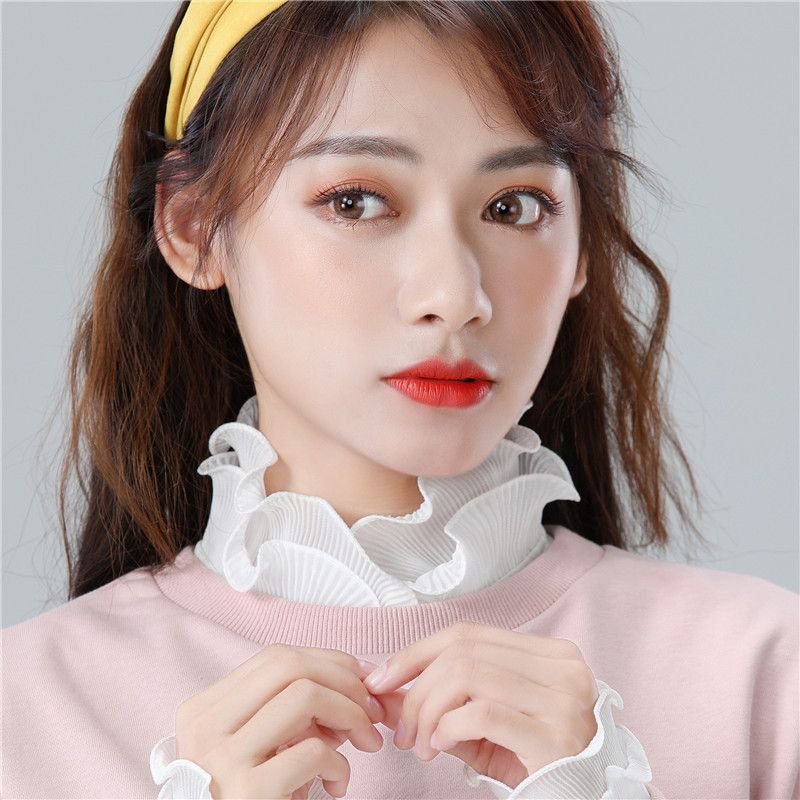 Women Fashion Lace Shirt Collar False Collar