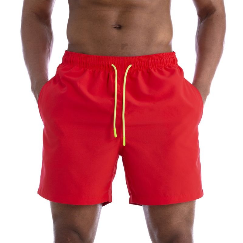 Men Casual Shorts Summer Beach Pants Breathable Lotus Leaf Water-Repellent Sports Casual Shorts