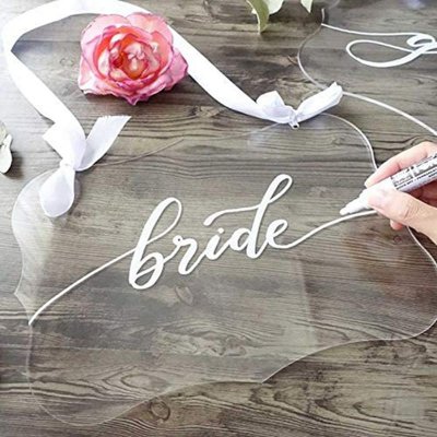 Diy Transparent Acrylic Wedding Hanging Table And Chair Party Decoration